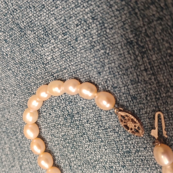 Vintage real pearl bracelet - Picture 4 of 6